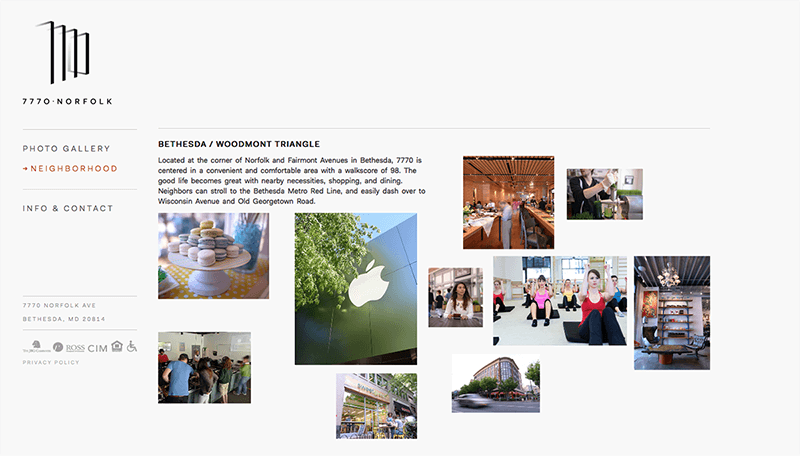 7770 Norfolk Apartments Website